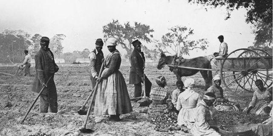 Historical illustration related to slavery